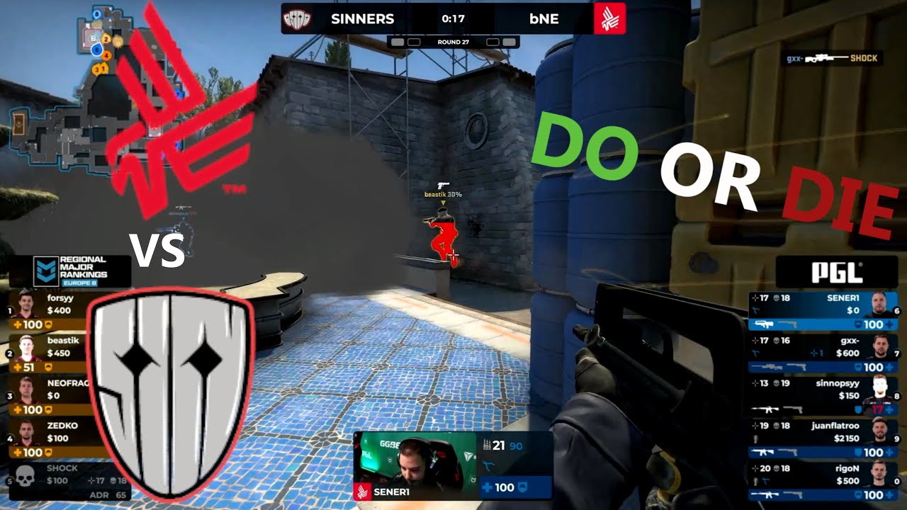 BAD NEWS EAGLES VS SINNERS - PGL MAJOR EUROPE - HIGHLIGHTS