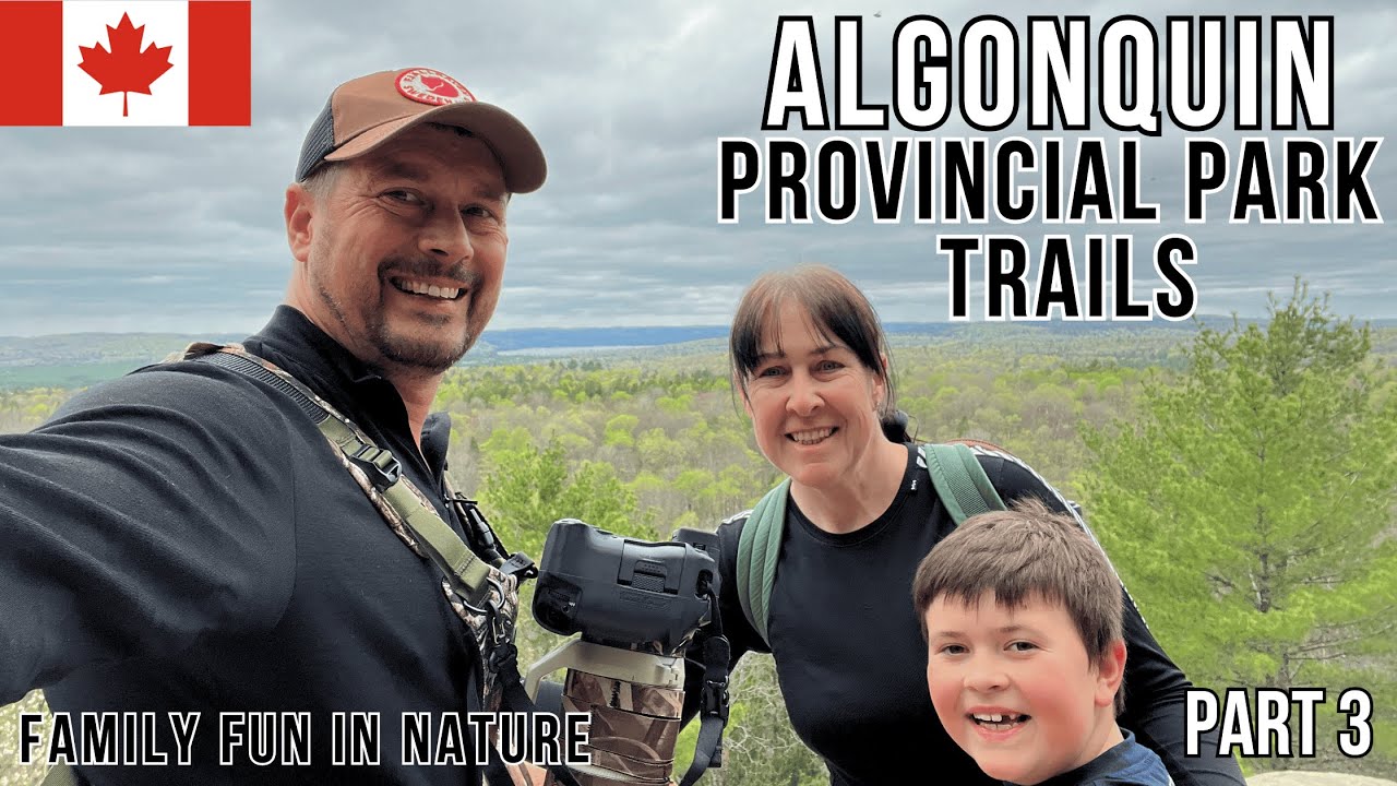 Wild Canada Vlog | Family Fun & Wildlife Photography on Algonquin’s Hemlock Bluff Trail
