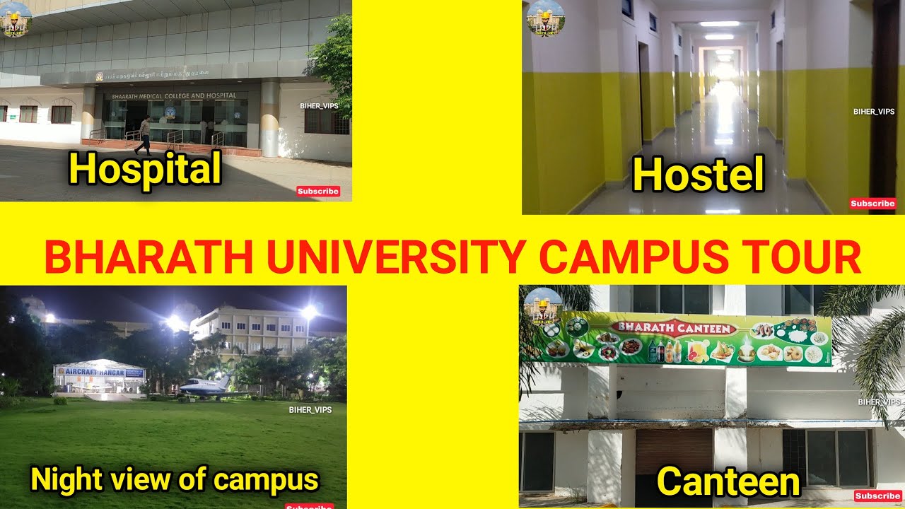 Bharath University campus tour ||campusvlog|| #bharathuniversity #biher_vips , #campustour , #biher
