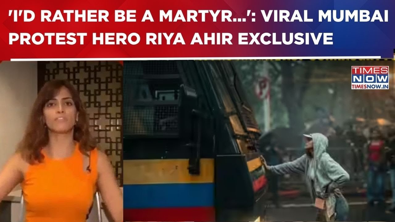 Viral Mumbai Woman Riya Ahir, Who Stopped Police Van, Speaks Out: 'Stood For Students...' |EXCLUSIVE