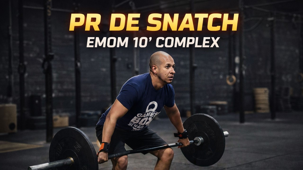 Dia de PR no Snatch | Técnica, força e consistência no LPO