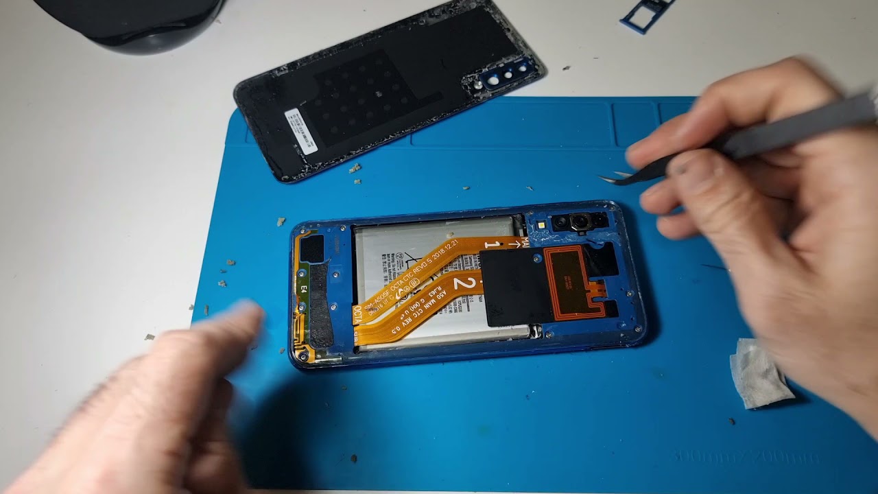 Samsung A50 ciscenje zvucnika i mikrofona.