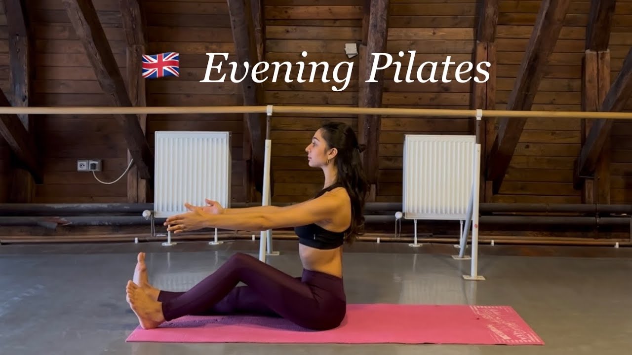 10 Min Evening Pilates - Relax Your Body and Clam Your Mind (English)