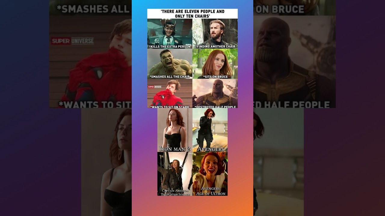 Avengers Being Dumb for 2 Minutes Straight 😂 #shorts