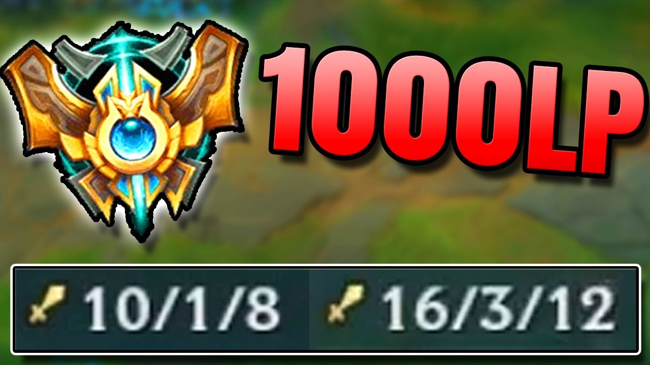 1000 LP JUNGLER SHOWS YOU WHY HE'S TOP 10 CHALLENGER - Challenger to RANK 1