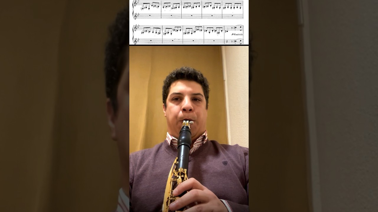 &ldquo;Ballabili&rdquo; from the opera &ldquo;Otello&rdquo; by Verdi - Clarinet Solo (Ivan Villar Sanz)