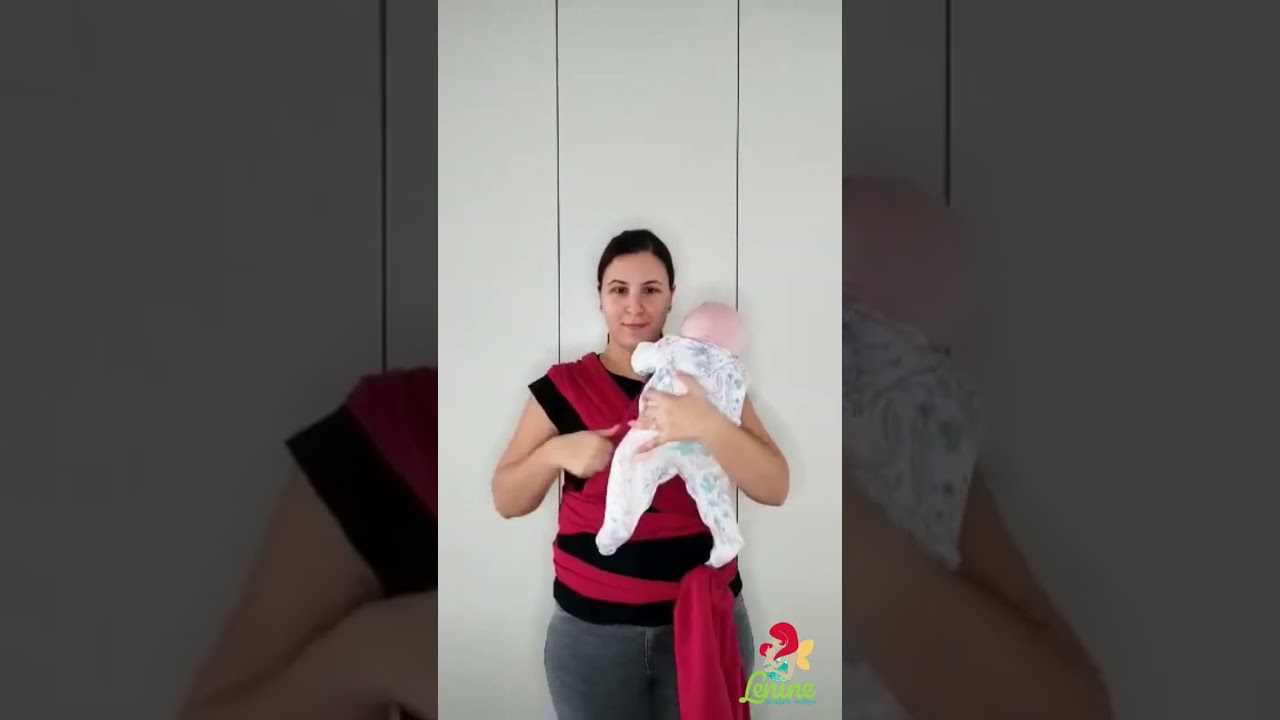 Elastična marama tutorijal u saradnji sa bebac.com
