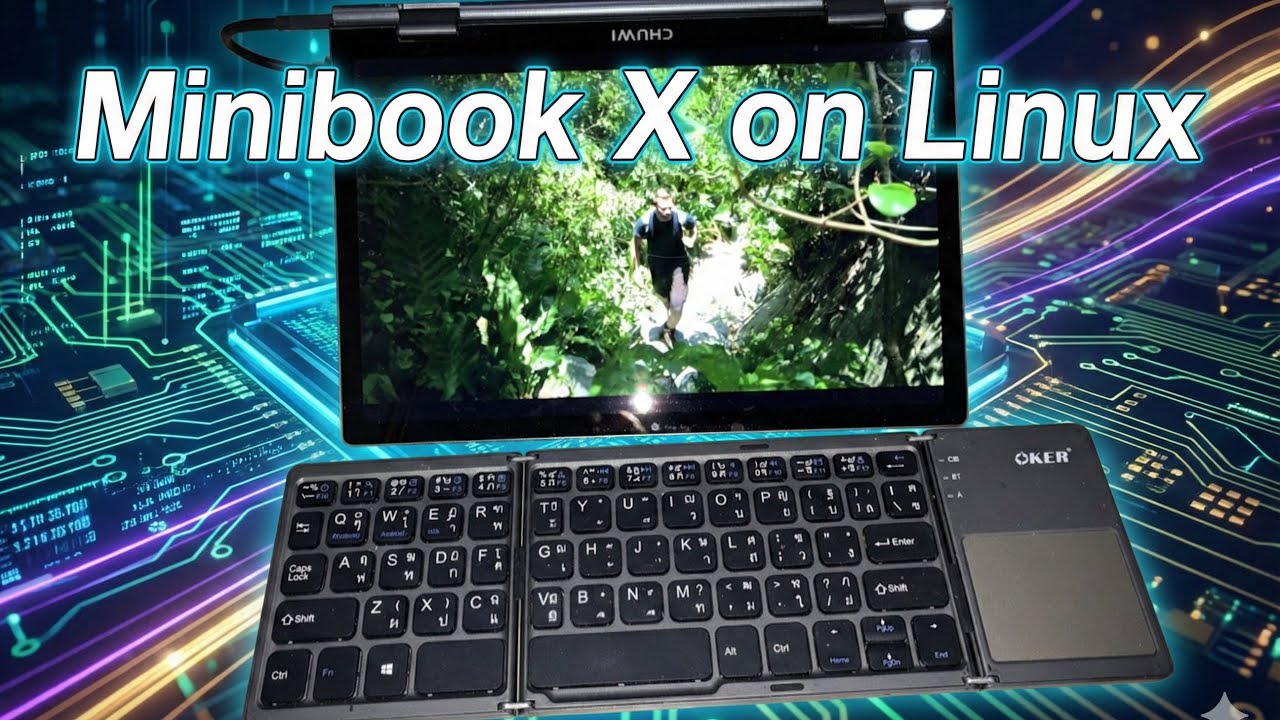 Chuwi Minibook X N150 16gb RAM on Kubuntu Linux