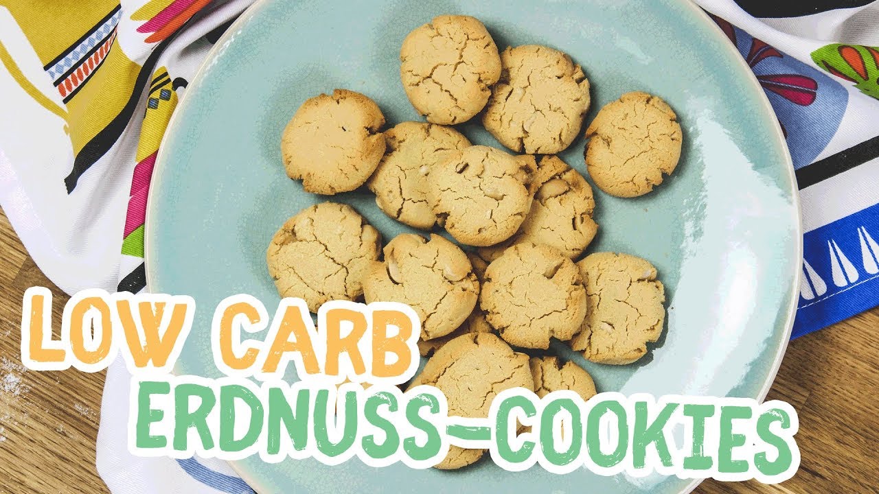 Low Carb Erdnuss-Cookies