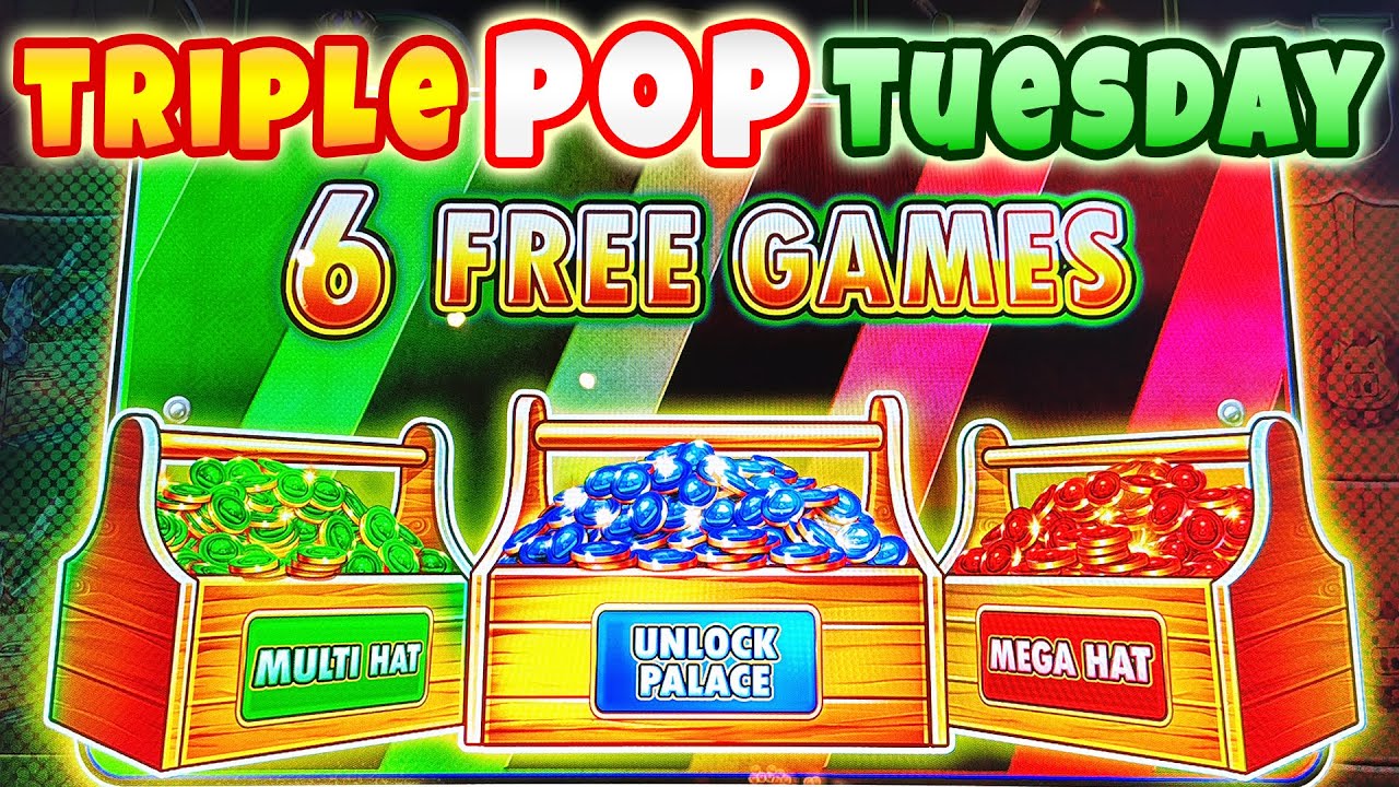 A DOZEN Palaces! A Natural Triple Pop and a BIG WIN in Huff n Lots of Puff for Triple Pop Tuesday!