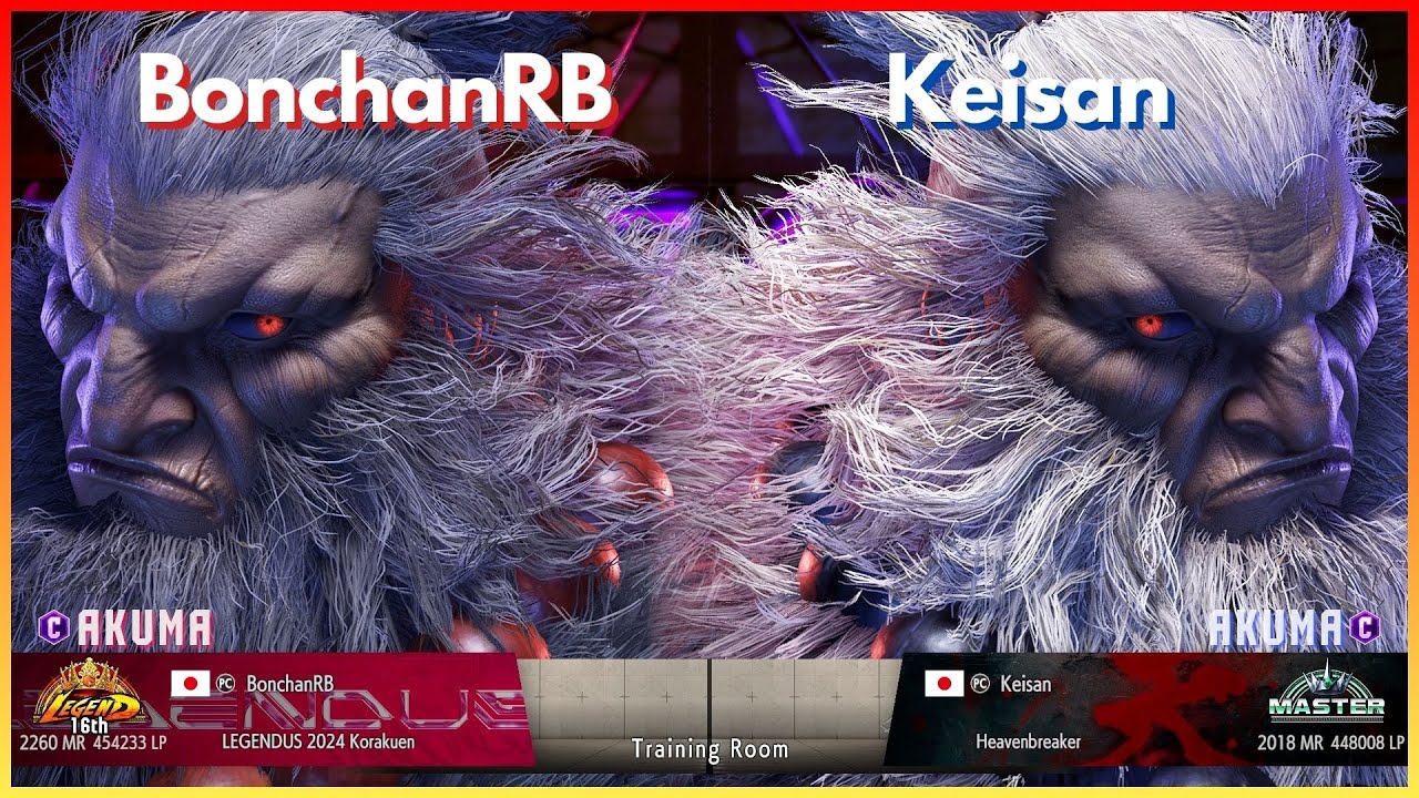 Street Fighter 6 - BonchanRB (Akuma) vs Keisan (Akuma)