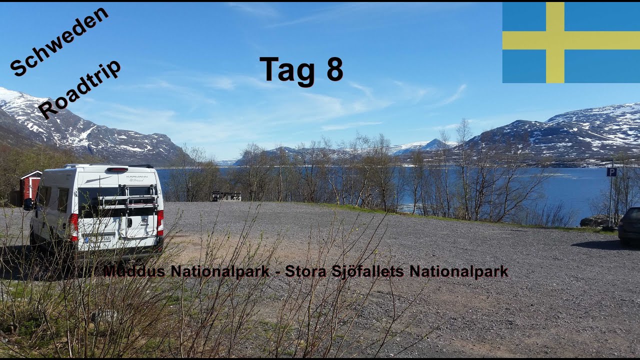 VLOG 08 Schweden Roadtrip, Muddus Nationalpark - Stora Sjöfallets Park