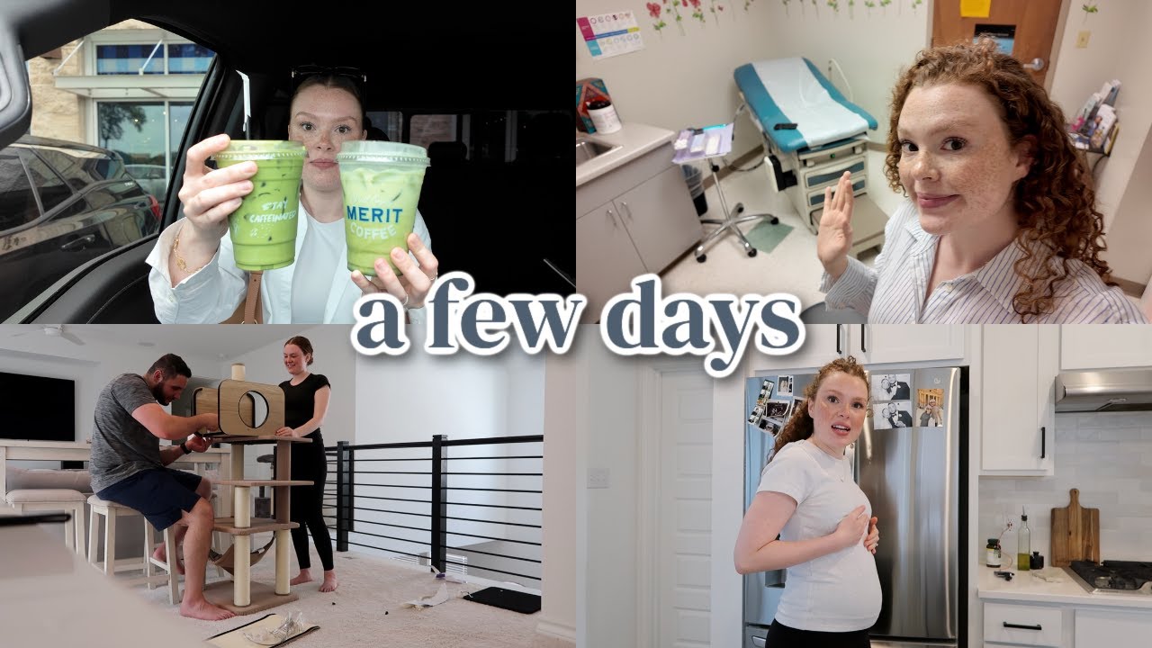 VLOG: A Few Days! Searching For The Best Matcha, Car Chats, 20 Week Anatomy Scan
