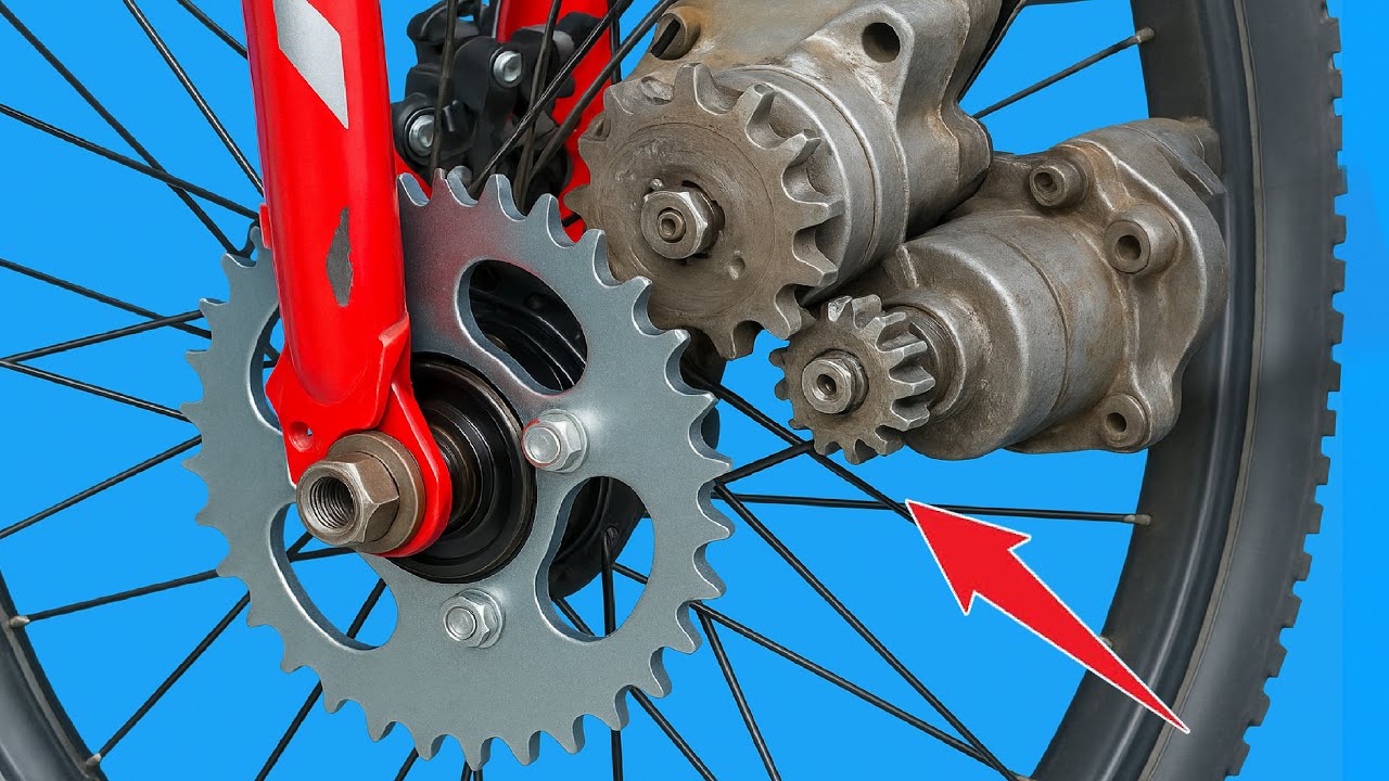 Neither NASA nor the Chinese thought of this! Turn your bike into an electric bike