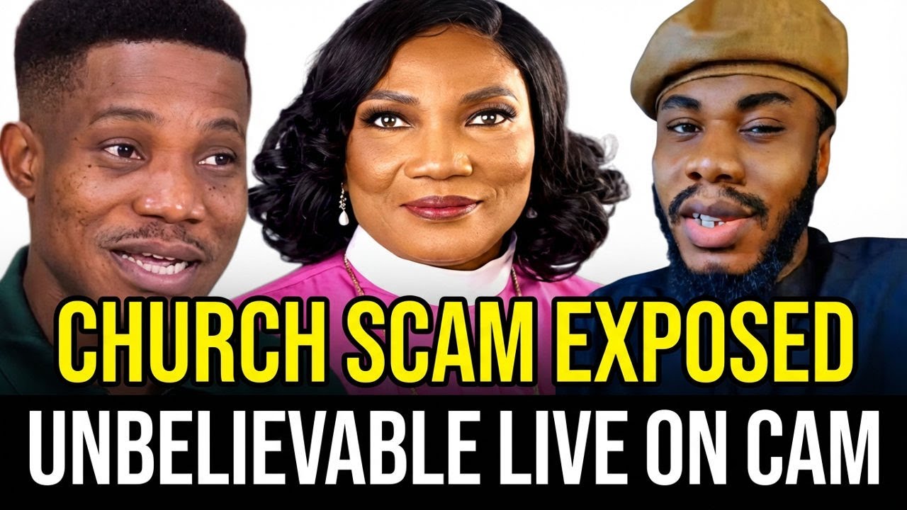 church scam exposed! Leaked Video Shows Funke Felix Adejumo's Church Controversy