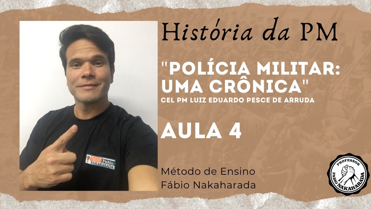 História da PM - Aula 4 - Período Pós Vargas - Professor Fabio Nakaharada