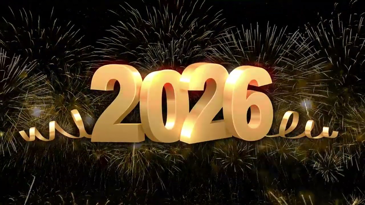 2026 Background | Happy New Year 2026 | 2026 4K