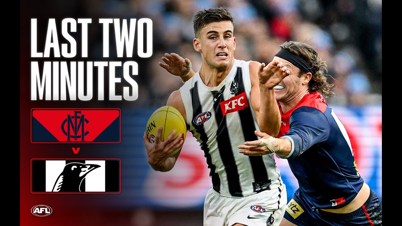 Last Two Minutes: Melbourne v Collingwood | Round 13, 2025 | AFL