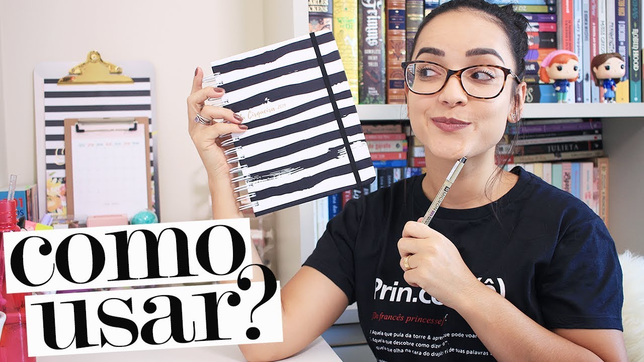 COMO USAR UM PLANNER (Dicas, Passo a Passo, etc) | Ju Cirqueira