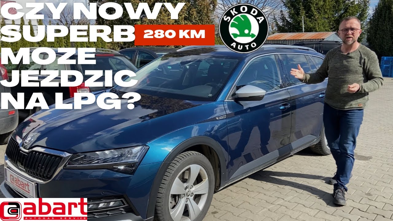 2021 Skoda Superb Scout 2.0 TSI 280 KM oszczędza po montażu instalacji gazowej w@AbartAutoGazSerwis