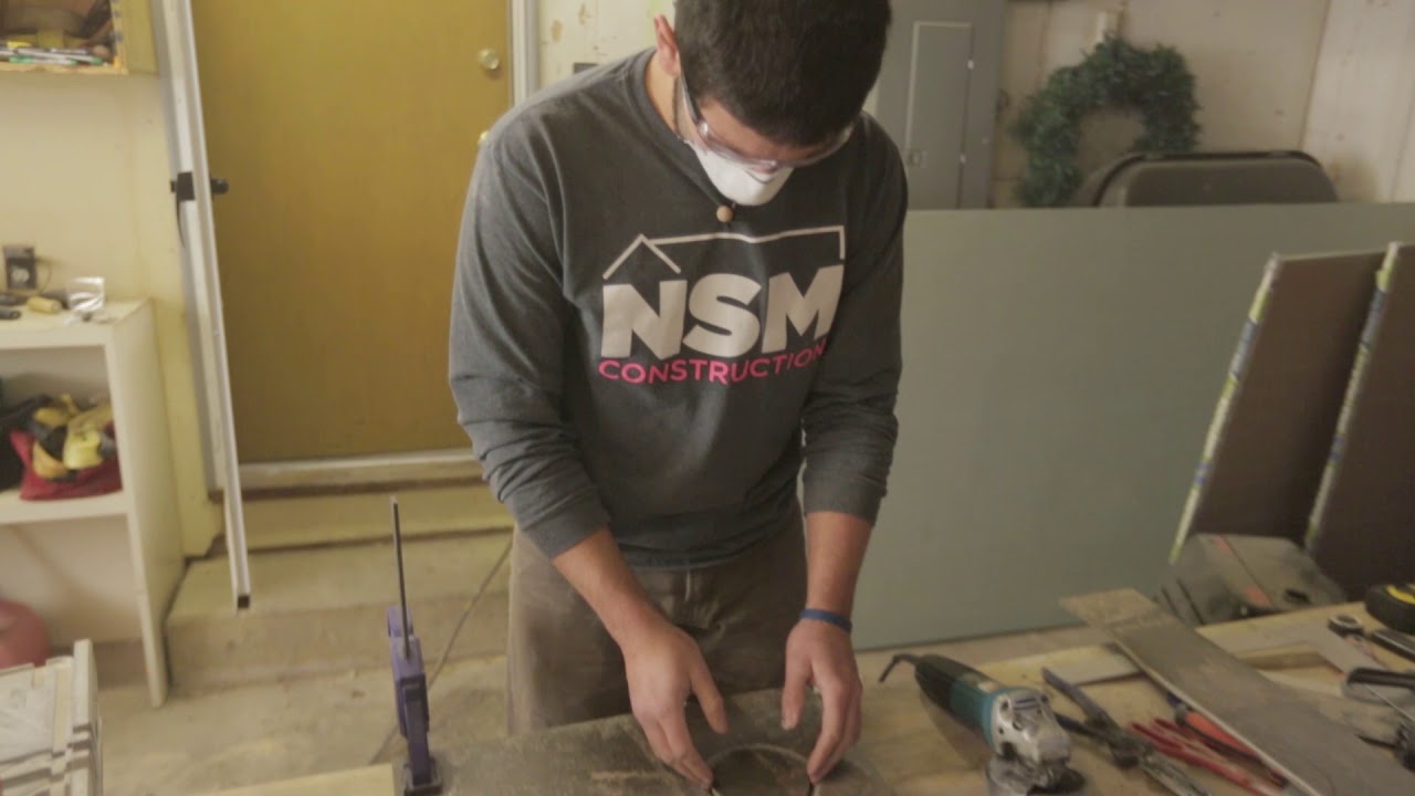 How to Cut a Circle in Ceramic Tile with a Grinder