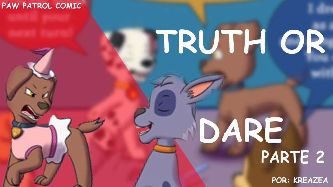 En Paw Patrol VERDAD O RETO está MUY DIFÍCIL (Especial de 500 subs) | Paw Patrol Truth or Dare