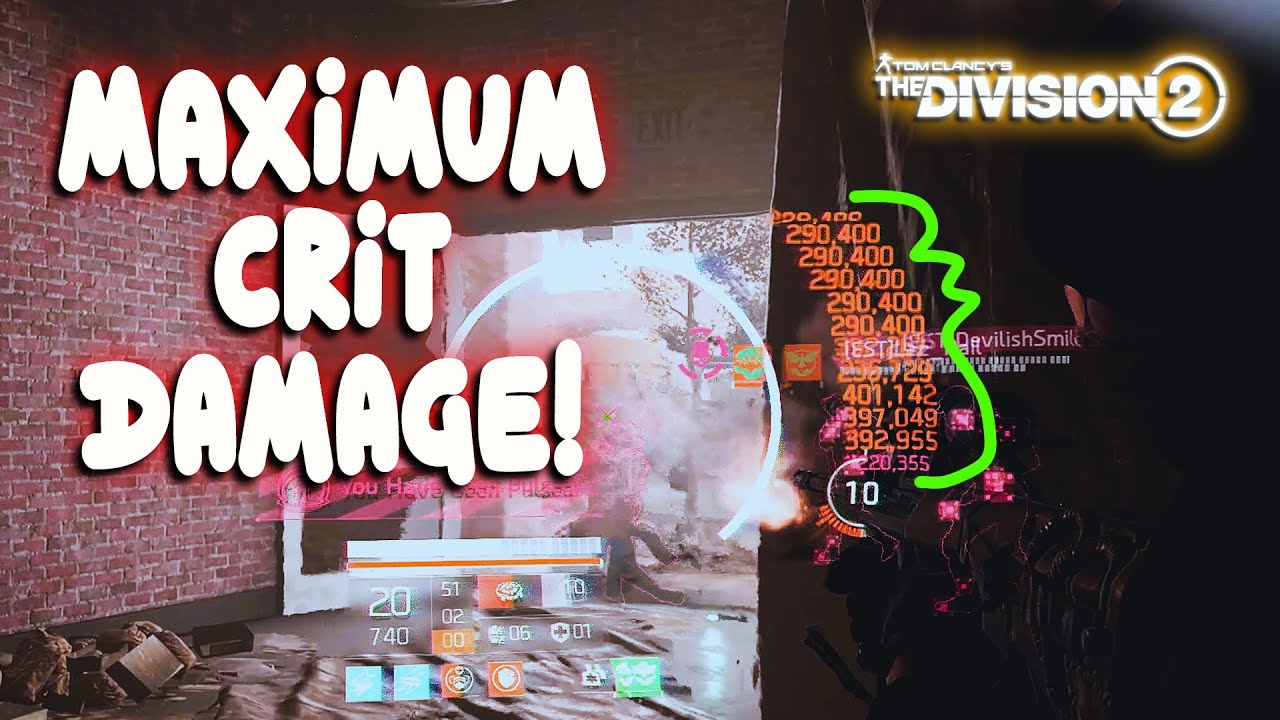 Maximum Crit DAMAGE! l The Division 2 Y7S2.1 PVP