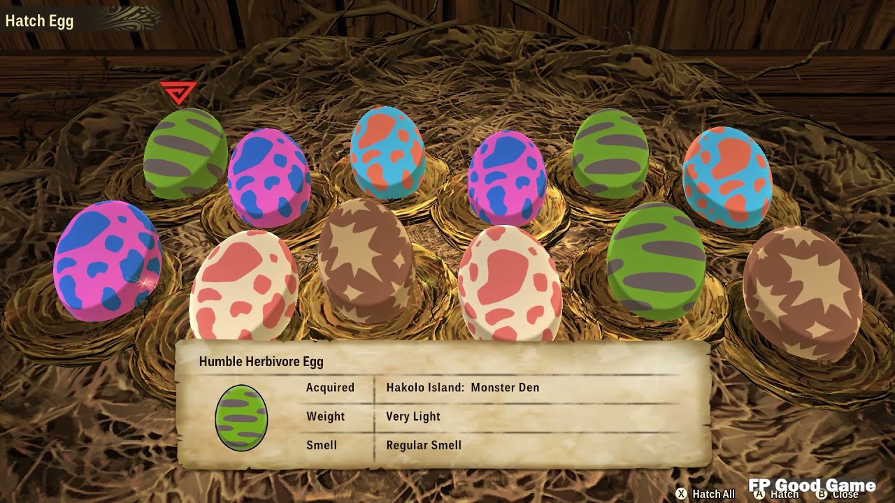How to get rare eggs in Monster Hunter Stories 2 Wings of Ruin