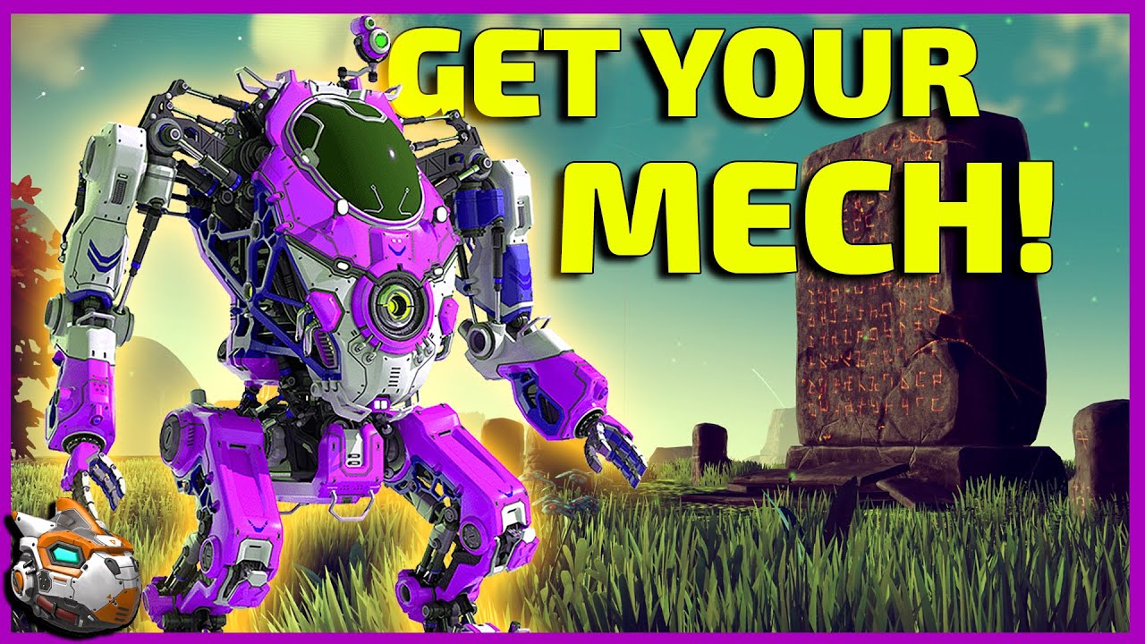 How to Get the New Exo Mech in No Man's Sky | Exo Mech Update 2020 Minotaur Power Suit