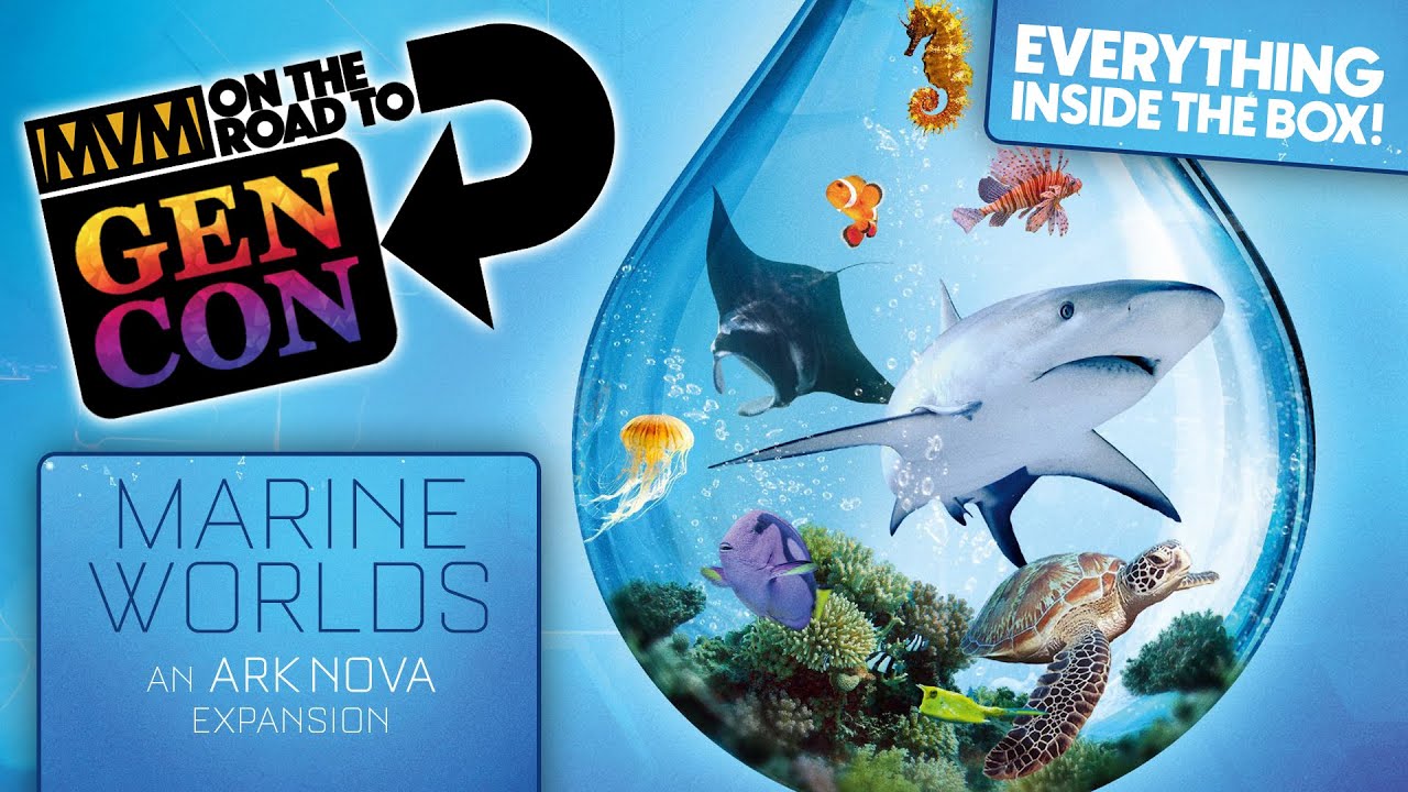 Ark Nova: Marine Worlds - Everything in the Expansion!