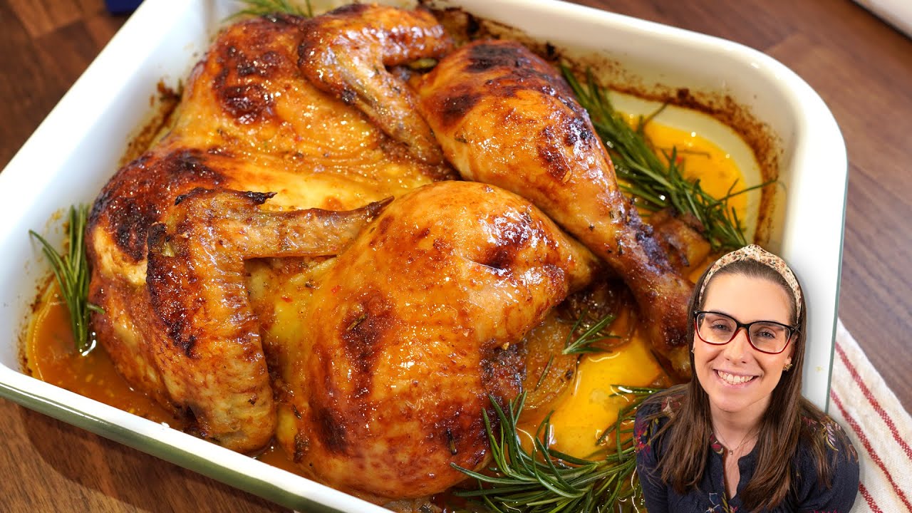 O MELHOR JEITO DE FAZER FRANGO ASSADO! FÁCIL DE FAZER, FICA PERFEITO, SUCULENTO E DOURADINHO