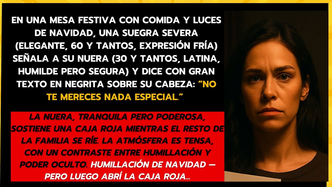 No mereces nada especial - Humillación navideña - Pero luego abrí la caja roja
