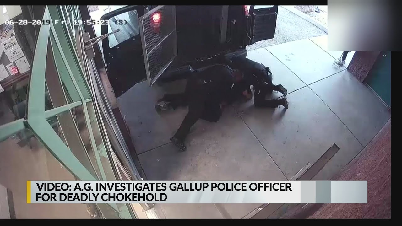 New video released in police choke hold death