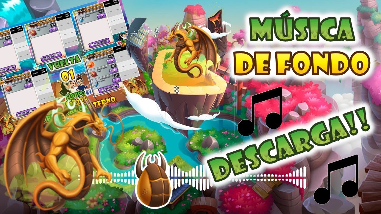 NOBLE DRAGON ETERNO [Musica de Fondo DESCARGA] Music of Heroic Race Soundtrack