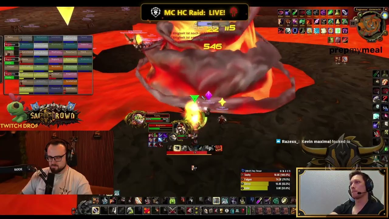 #Sauercrowd !Raid begleiten - einfach mal !chillen und !wow !zocken !kaffee !sam (Part 21/22)