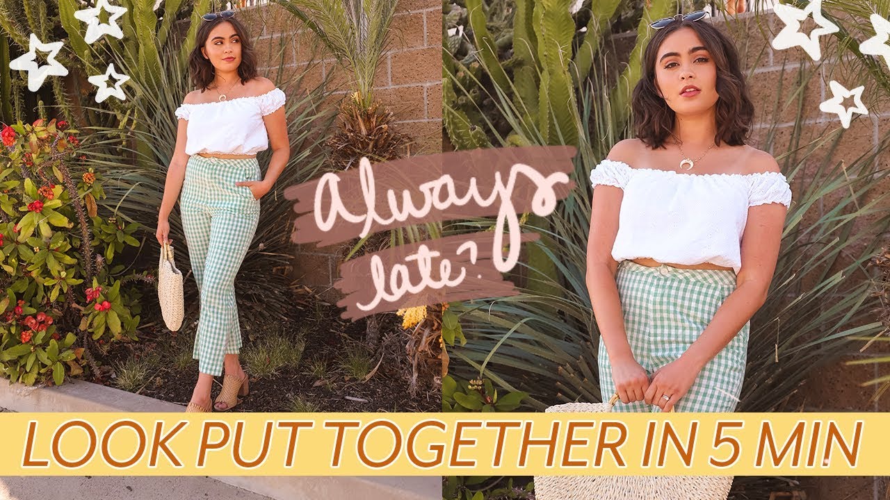 10 EASY WAYS TO LOOK PUT TOGETHER IN 5 MINUTES! ♡