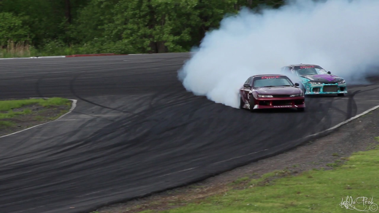 Alex Gosselin Leadling Kevin Morin - Dmcc Drift 2015 Round 2
