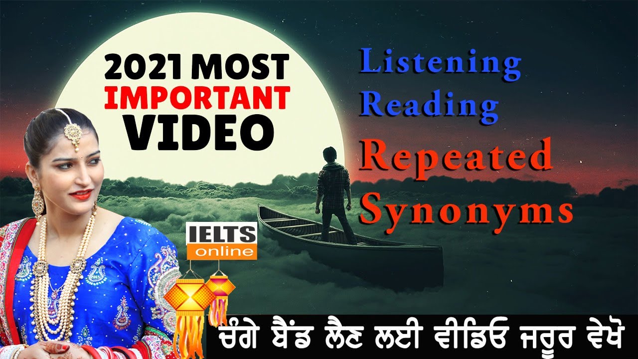 IELTS Exam Repeated Synonyms | Listening Synonyms | Reading Synonyms