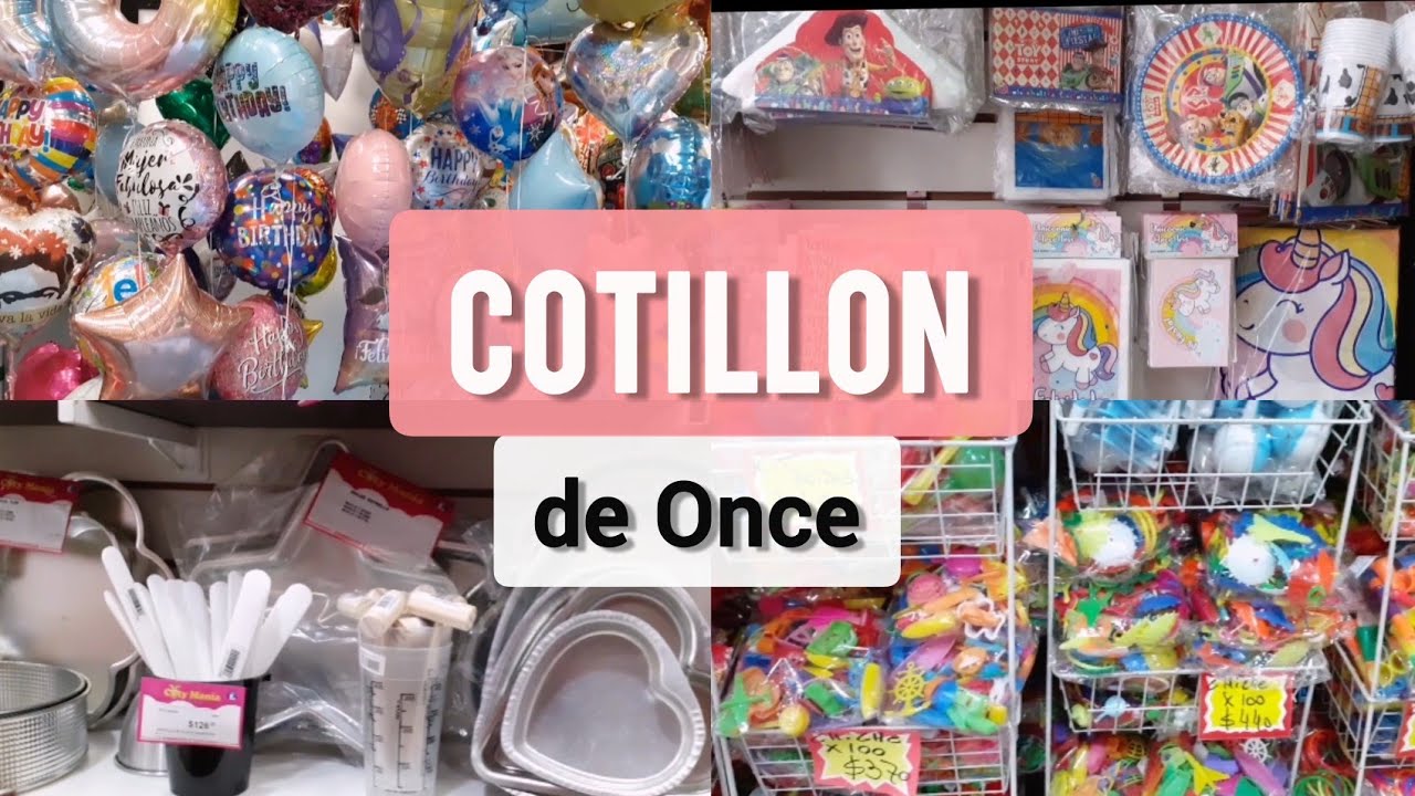 COTILLÓN+ Reposteria / CUMPLEAÑOS/ Locales de Once , Argentina