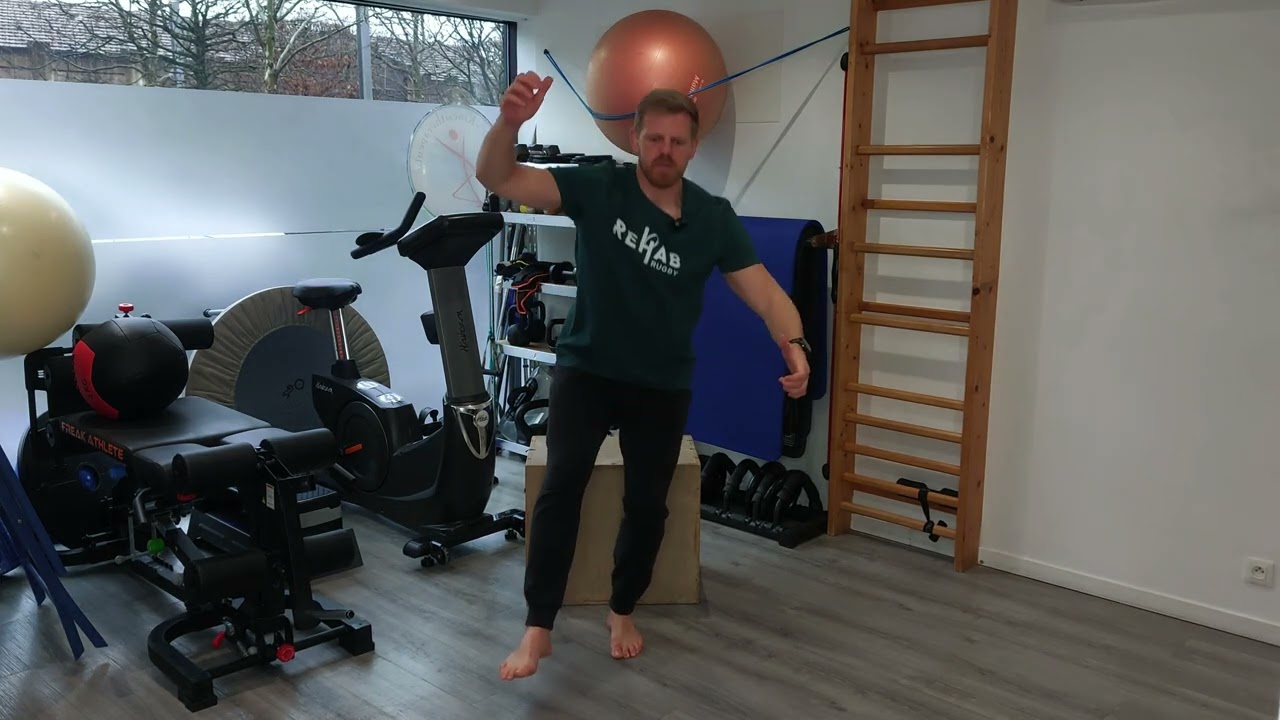 Box Pistol Squat