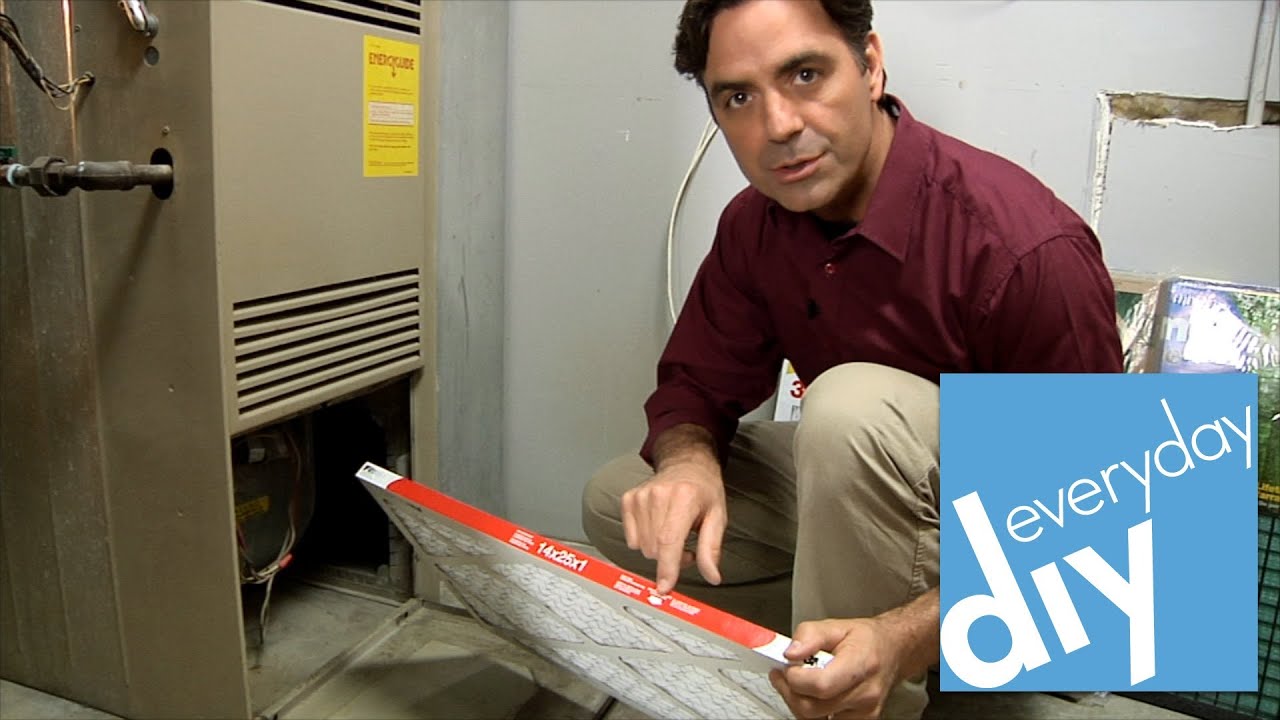 How to Change a Furnace Filter -- Buildipedia DIY