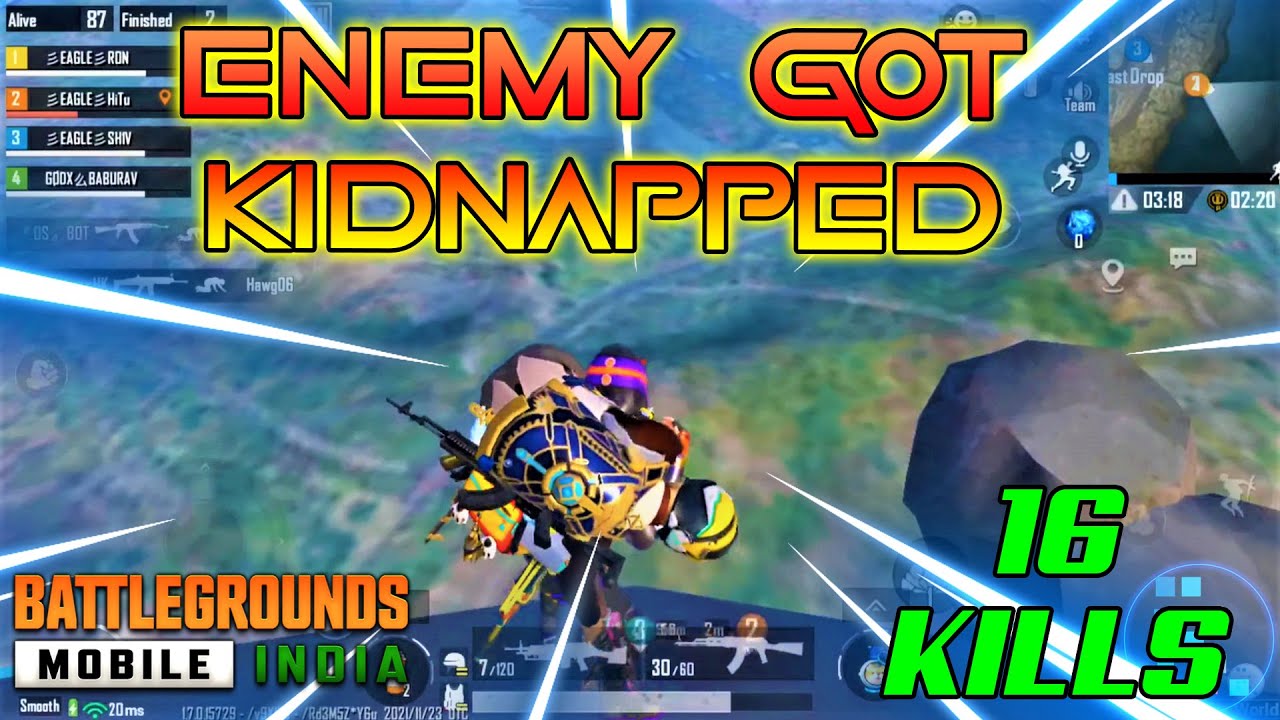 BGMI | RON Kidnapped One Enemy And Threw Him From Mirror World