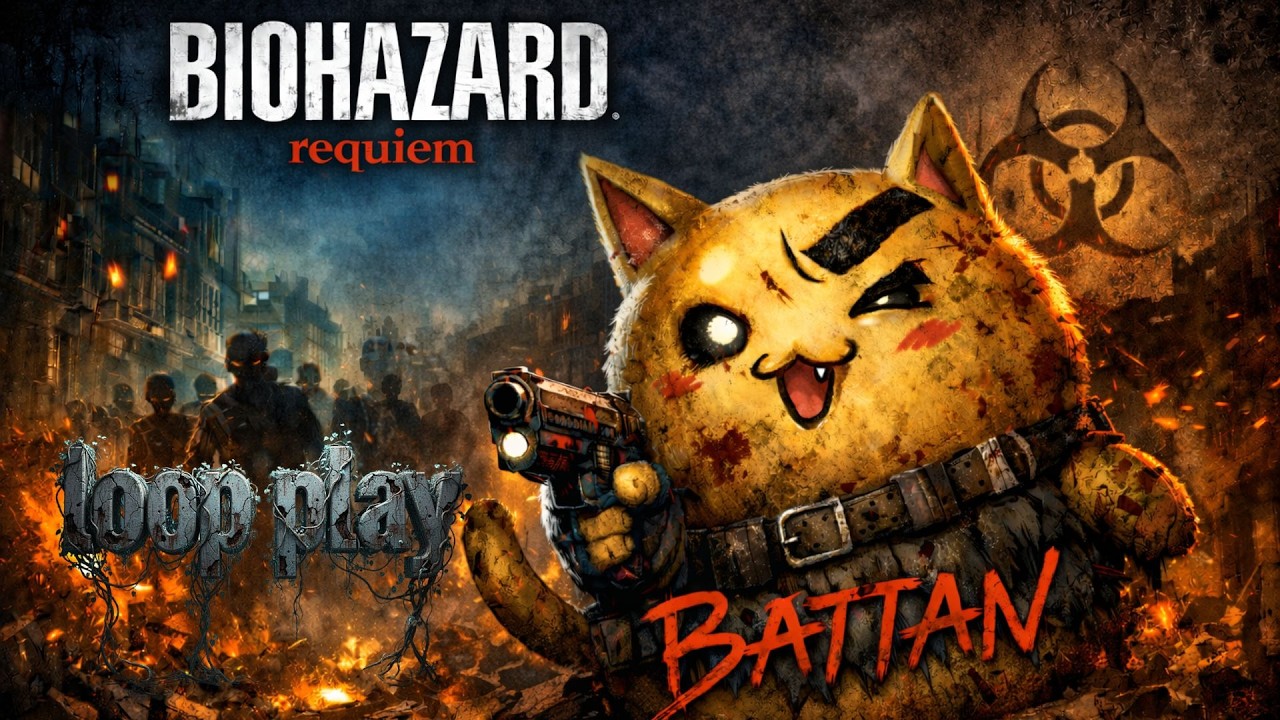 周回プレイ：猫饅頭は無限弾が欲しい【BIOHAZARD：requiem】