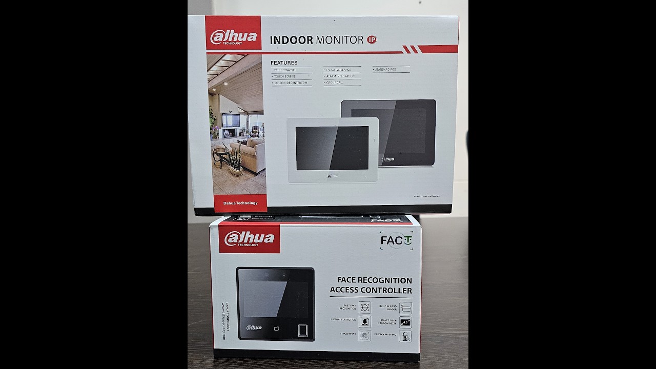 Dahua Face Recognition Access Controller ASI3214A-W & VTH5421HW video intercom configuration