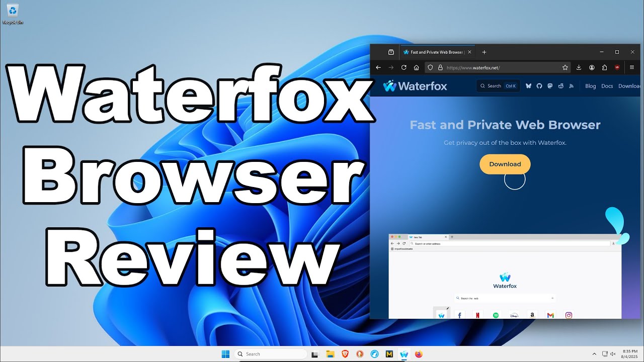 Лучше ли это, чем Firefox? | Обзор веб-браузера Waterfox и первый взгляд на его функции