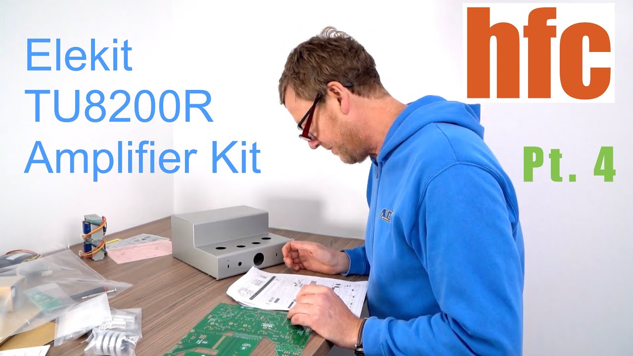 Инструкция по сборке усилителя Elekit TU8200R, часть 4.