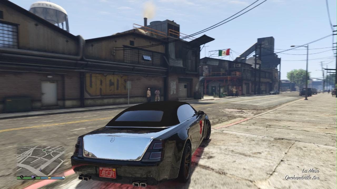 GTA Online Enus Windsor Drop/Rolls Royce Ghost Test Drive