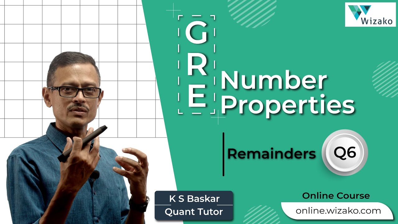 GRE Quant | Number Properties | Remainders Divisors Problem Solving Sample Question