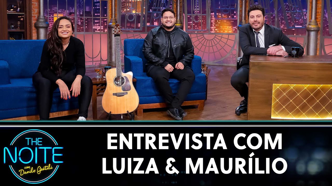 Entrevista com Luiza & Maurílio | The Noite (21/07/21)