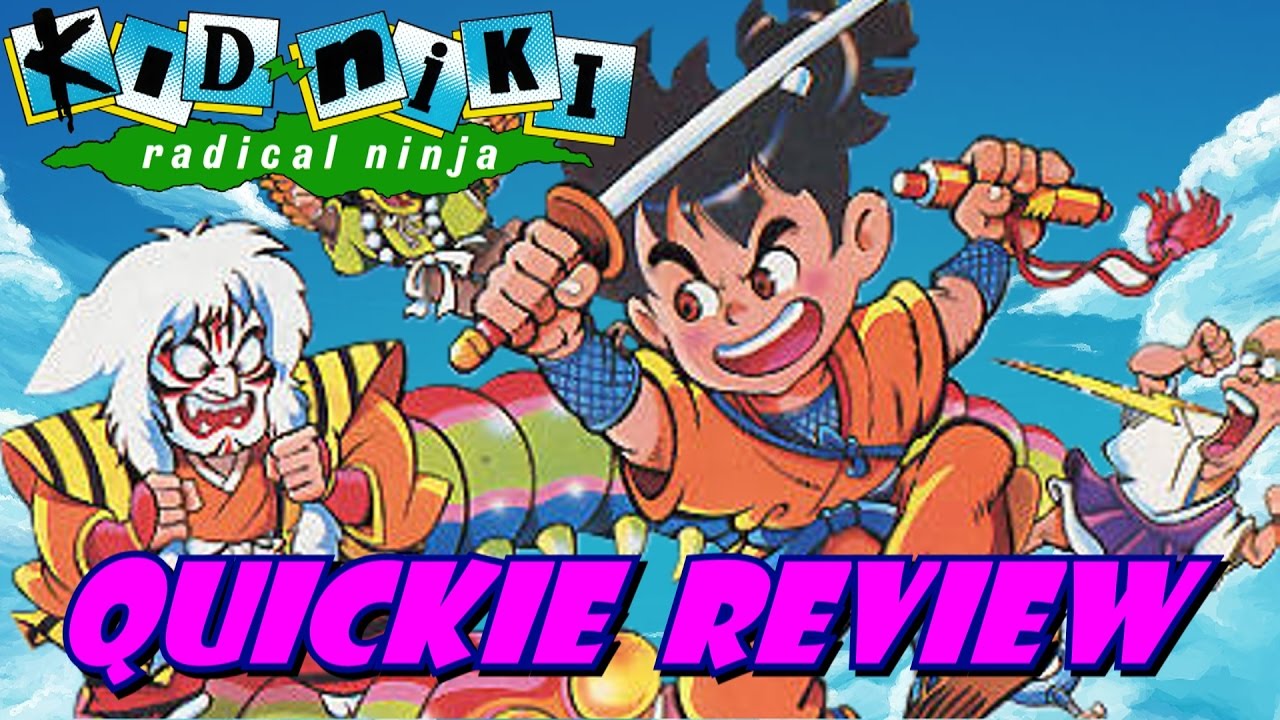 Kid Niki - Radical Ninja NES - Quickie Review | Nefarious Wes